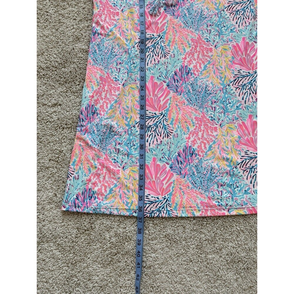 Lilly Pulitzer Women’s Johana L Cover Up Dress Sleeveless Pocket Resort Vacation - Picture 7 of 7